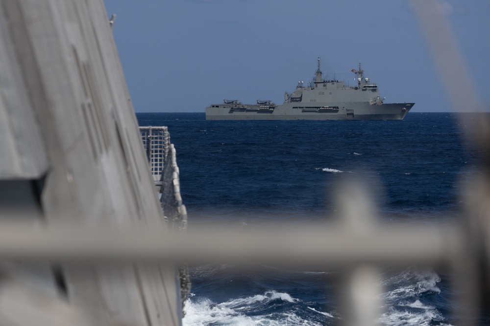 USS Cooperstown Participates in International Maneuvering Exercise with Partner Nations During UNITAS 2025