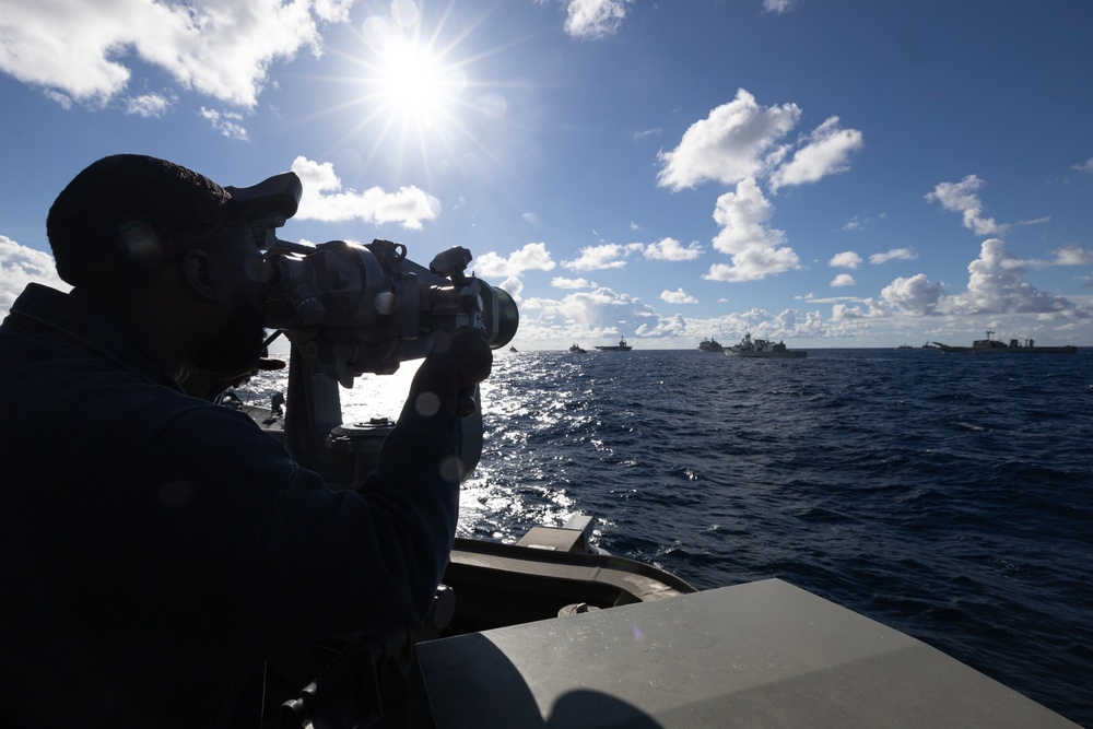 UNITAS 2025 Ships' Formation Photo Exercise - Behind the Scenes Aboard USS Cooperstown
