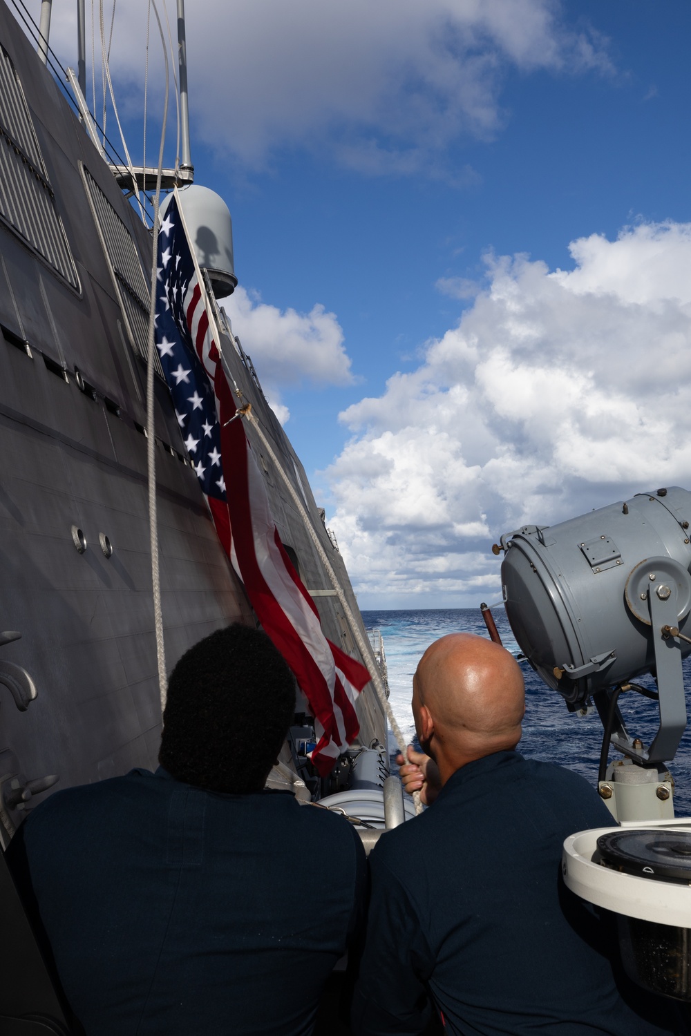 UNITAS 2025 Ships' Formation Photo Exercise - Behind the Scenes Aboard USS Cooperstown
