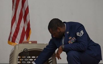 Honoring military working dog Polo
