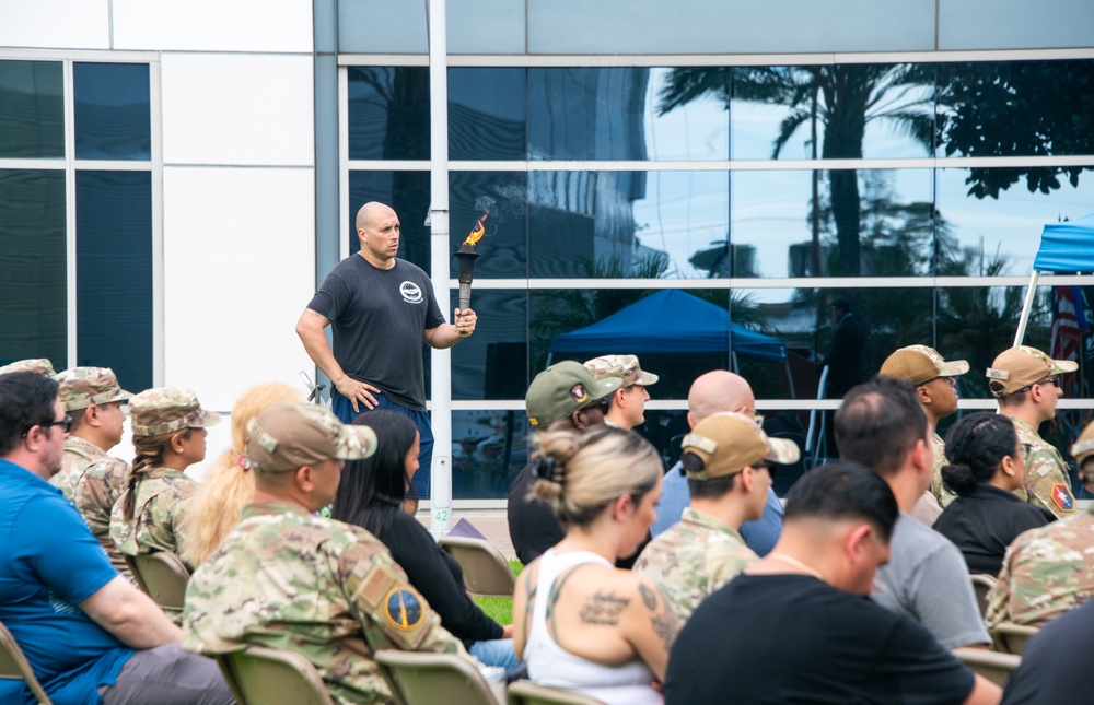 2025 LA AFB POW/MIA 24 Hour Torch Relay