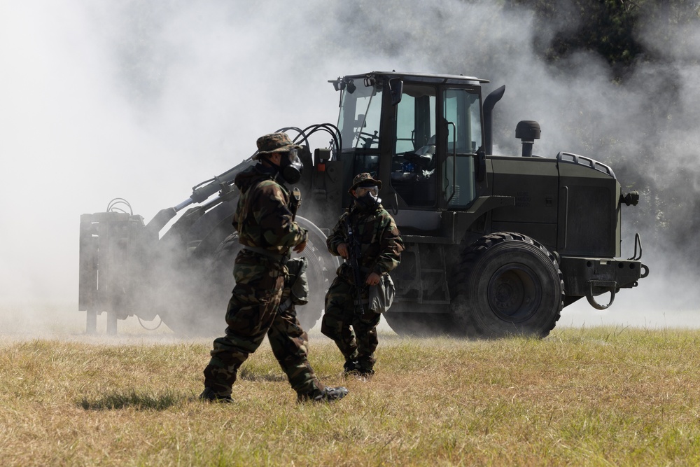 2nd Combat Readiness Regiment Conduct CBRN Drills During REGFEX
