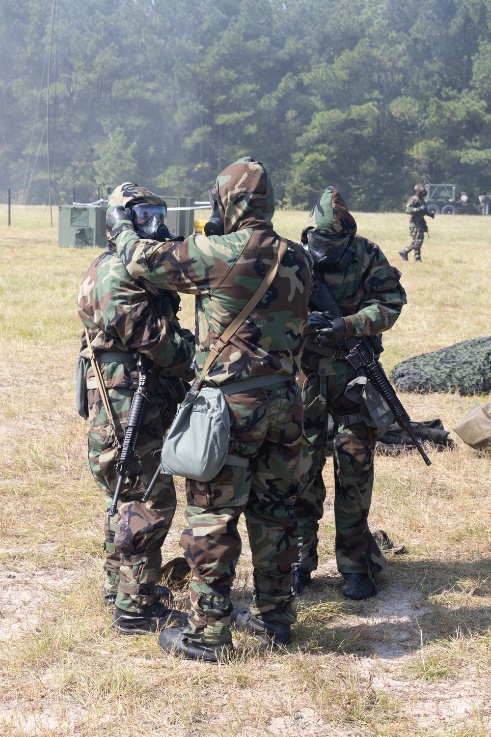 2nd Combat Readiness Regiment Conduct CBRN Drills During REGFEX