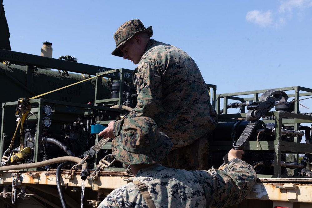 Combat Logistics Battalion 24 Battalion Field Exercise | Water Purification