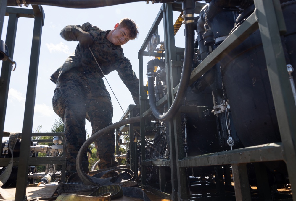 Combat Logistics Battalion 24 Battalion Field Exercise | Water Purification