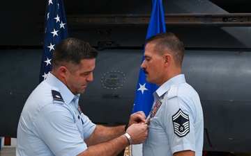 SMSgt. DeVelbiss Retirement Ceremony