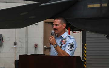 SMSgt. DeVelbiss Retirement Ceremony