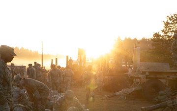 7th Infantry Division Soldiers Participate in Land Navigation during ESB testing