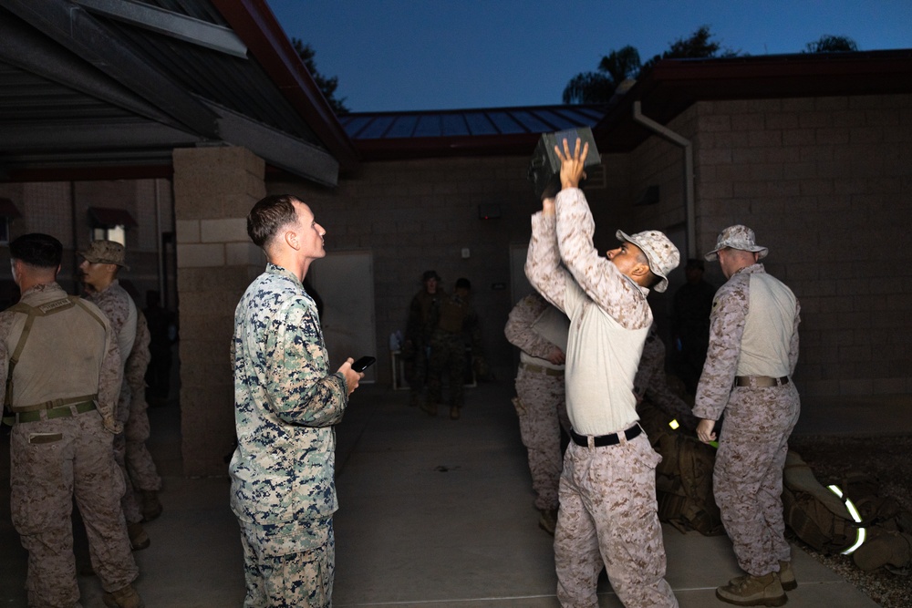 FSB, 11th Marines hold company fire support team competition