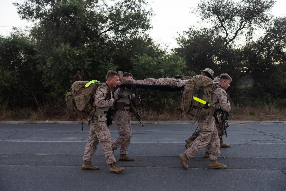 FSB, 11th Marines hold company fire support team competition