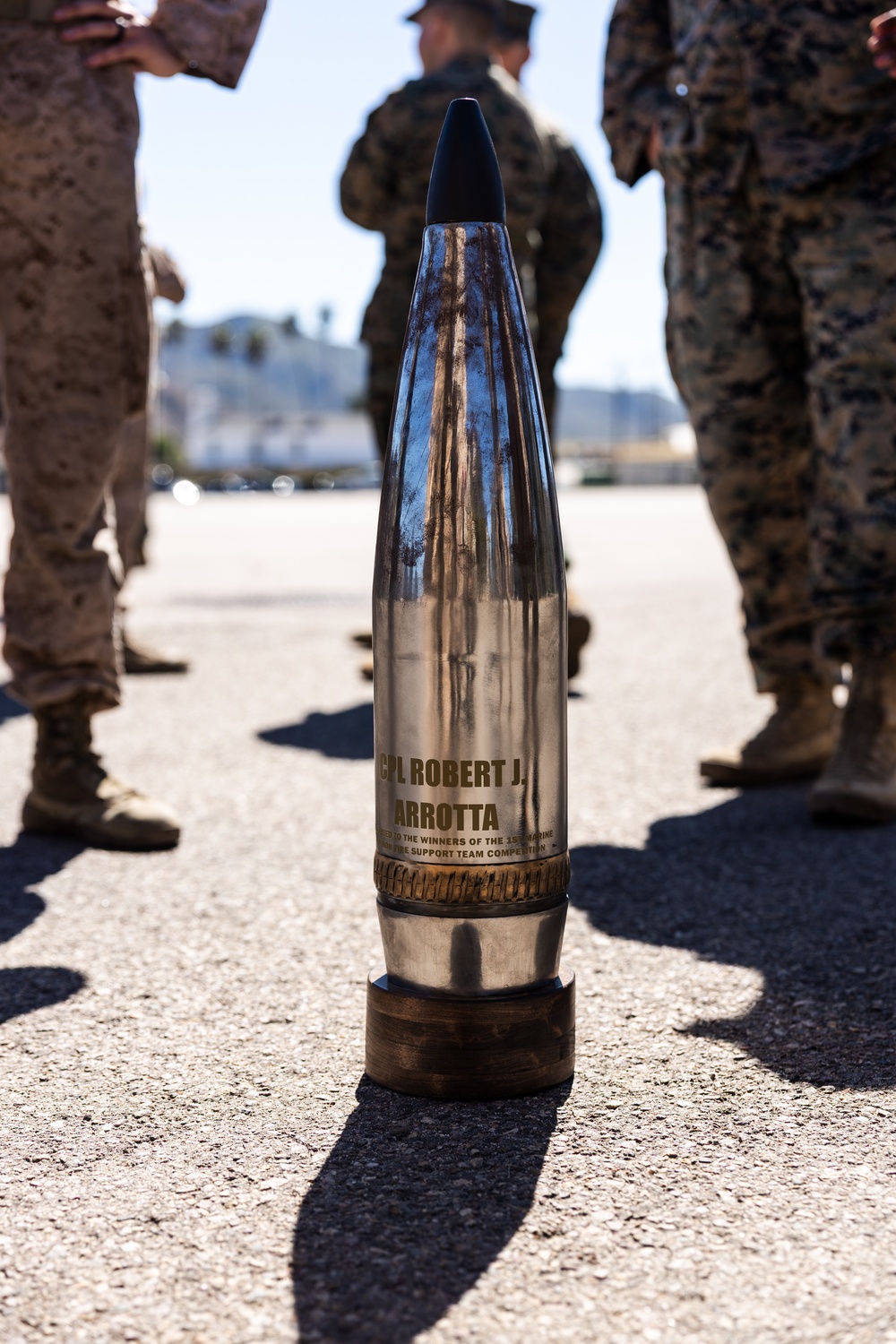 FSB, 11th Marines hold company fire support team competition