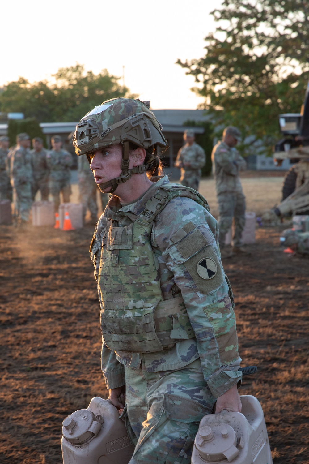 7th Infantry Division Soldiers complete Expert Physical Fitness Assessment
