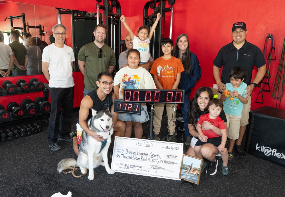 Oregon National Guard Physician Assistant Retakes Push-Up World Record