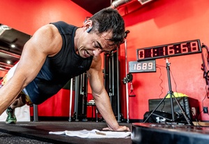 Push-up and Run Challenge Spot Diego Garcia