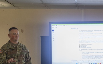 75 FA BDE Drivers Training Course