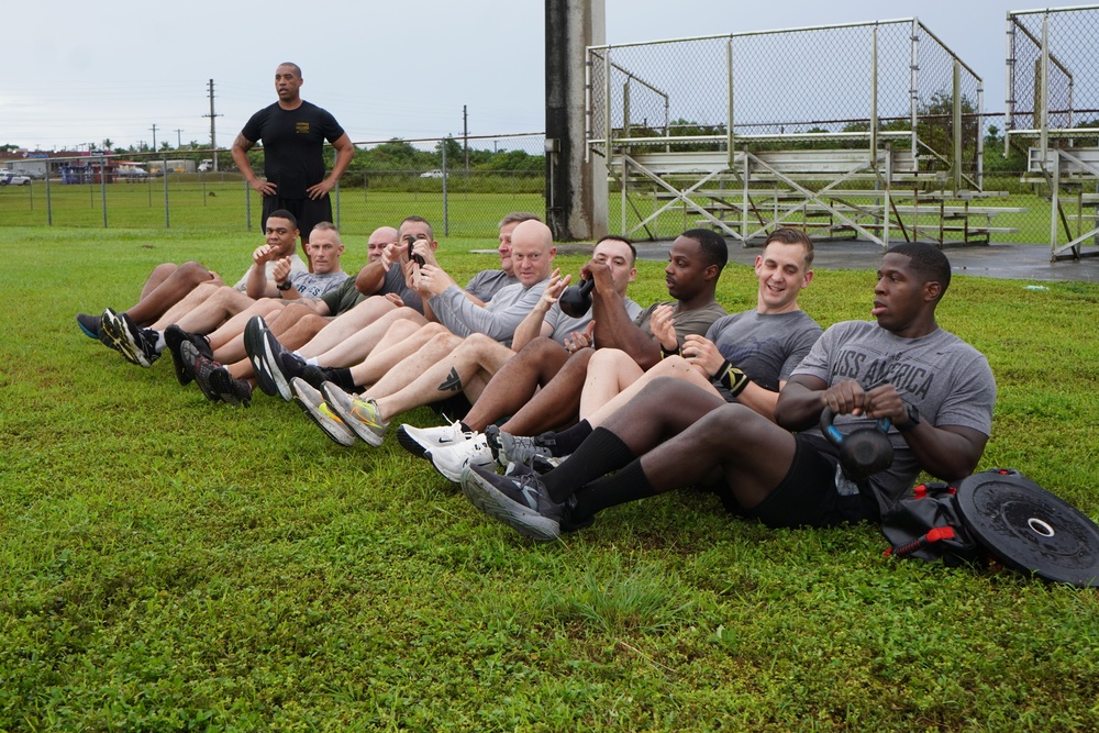 Camp Blaz holds field meet
