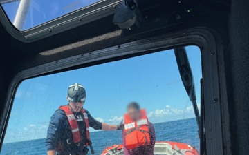 Coast Guard Station South Padre Island Detains Fisherman that was on Lancha