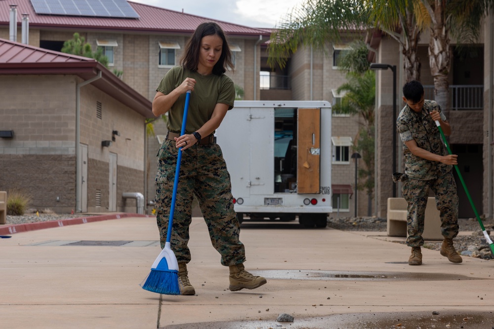 CLR 1 supports Operation Clean Sweep III