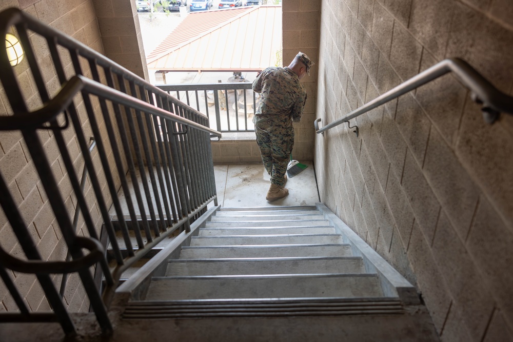 CLR 1 supports Operation Clean Sweep III