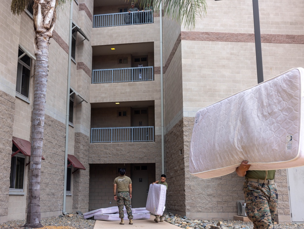 CLR 1 supports Operation Clean Sweep III
