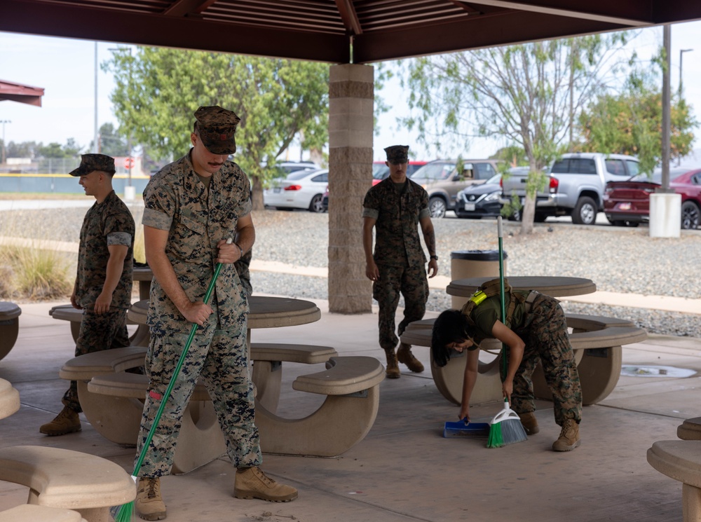 CLR 1 supports Operation Clean Sweep III