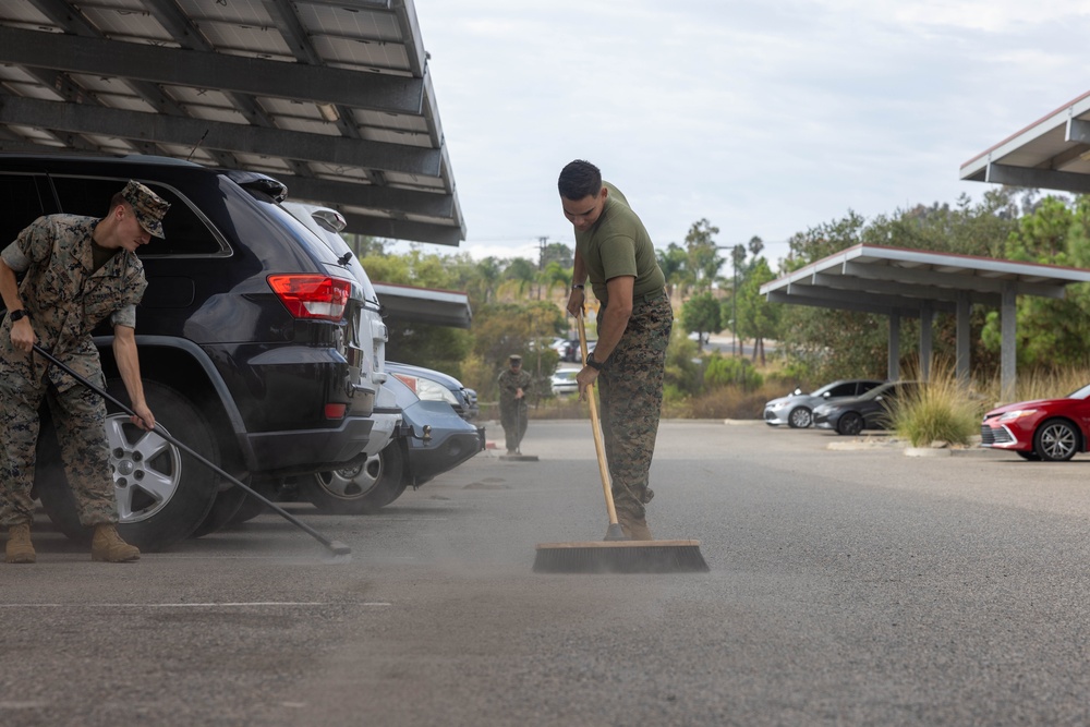 CLR 1 supports Operation Clean Sweep III