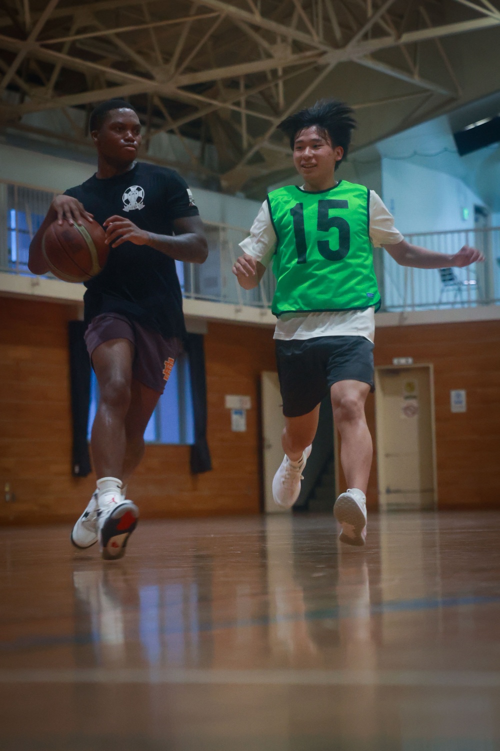 HMLA-169, JSDF strengthen bonds through basketball during Resolute Dragon 25