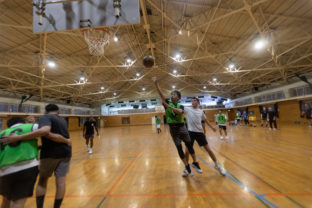 HMLA-169, JSDF strengthen bonds through basketball during Resolute Dragon 25