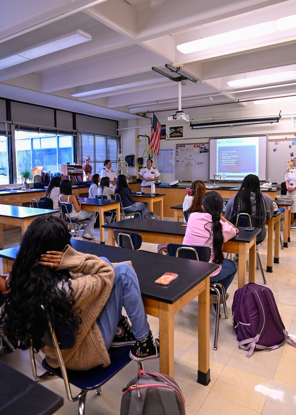 Navy Medicine Visits Conard High School during Connecticut River Valley Navy Week