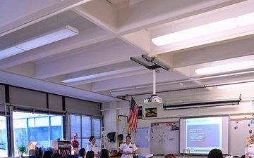 Navy Medicine Visits Conard High School during Connecticut River Valley Navy Week