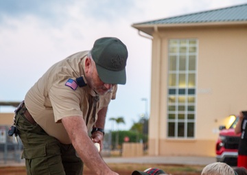Cub Scouts Pack 225 Say No to Drugs at MCBH