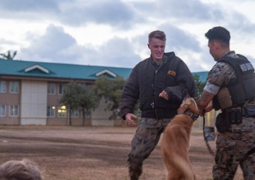 Cub Scouts Pack 225 Say No to Drugs at MCBH