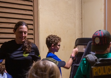 Cub Scouts Pack 225 Say No to Drugs at MCBH