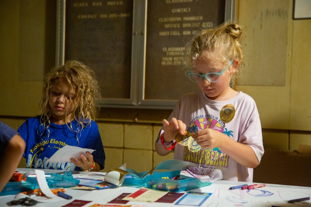 Cub Scouts Pack 225 Say No to Drugs at MCBH