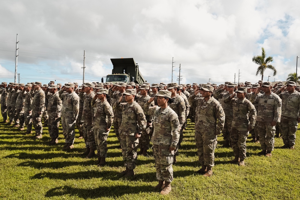 105th Troop Command Change of Command ceremony