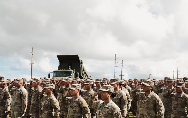 105th Troop Command Change of Command ceremony