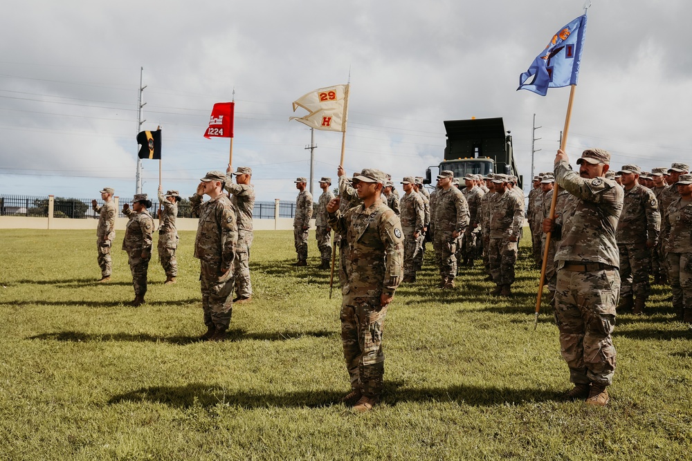 105th Troop Command Change of Command ceremony