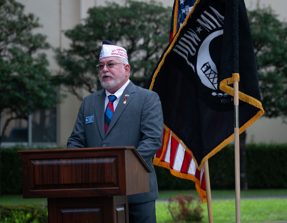 Yokota holds 24-hour run to honor POW/MIA
