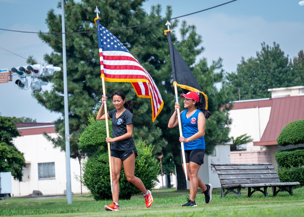Yokota holds 24-hour run to honor POW/MIA