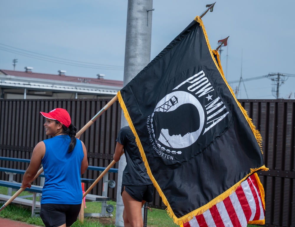 Yokota holds 24-hour run to honor POW/MIA