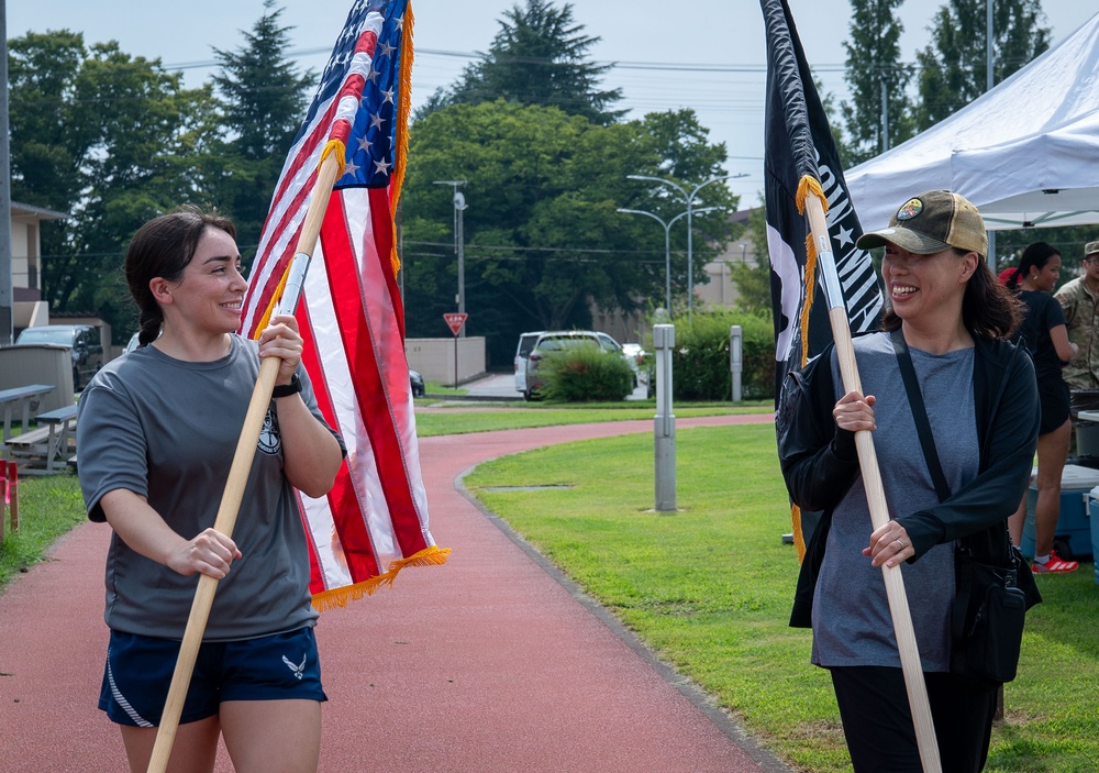 Yokota holds 24-hour run to honor POW/MIA