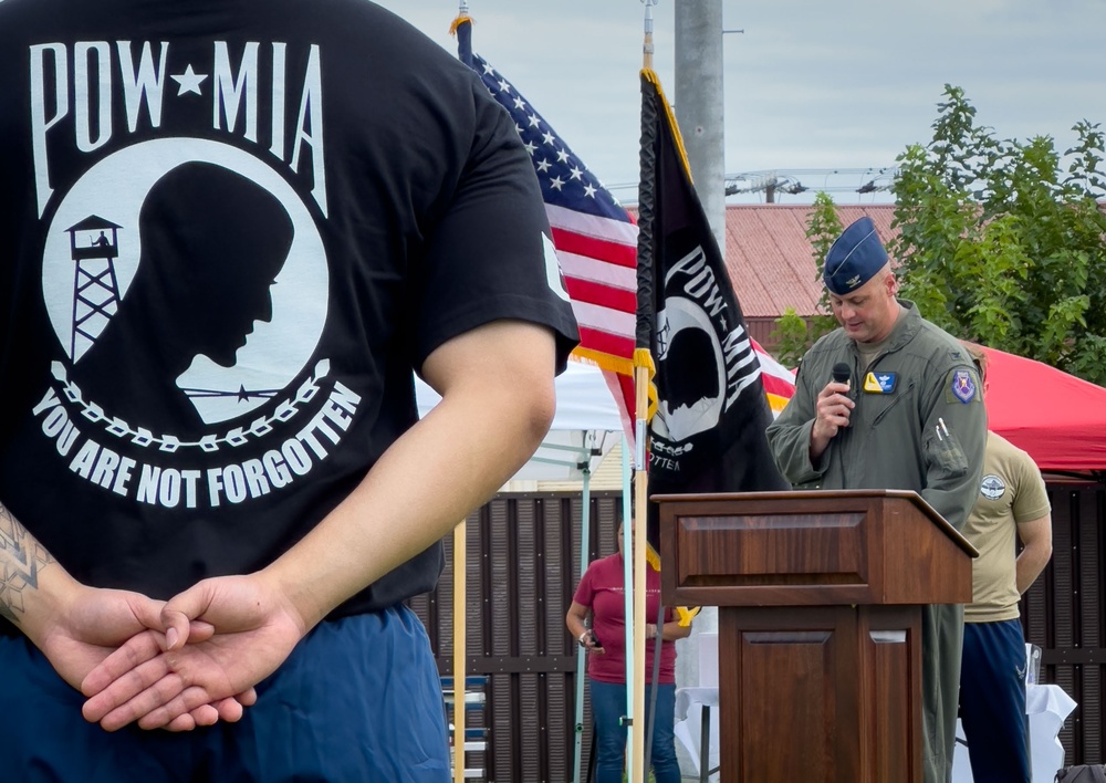Yokota holds 24-hour run to honor POW/MIA