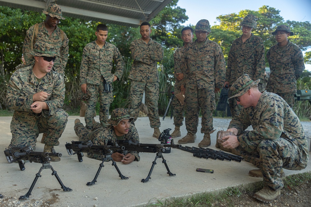 U.S. Marines conduct M240B Machine Gun training during Resolute Dragon 25 