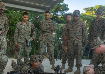 U.S. Marines conduct M240B Machine Gun training during Resolute Dragon 25 
