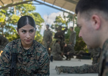 U.S. Marines conduct M240B Machine Gun training during Resolute Dragon 25 