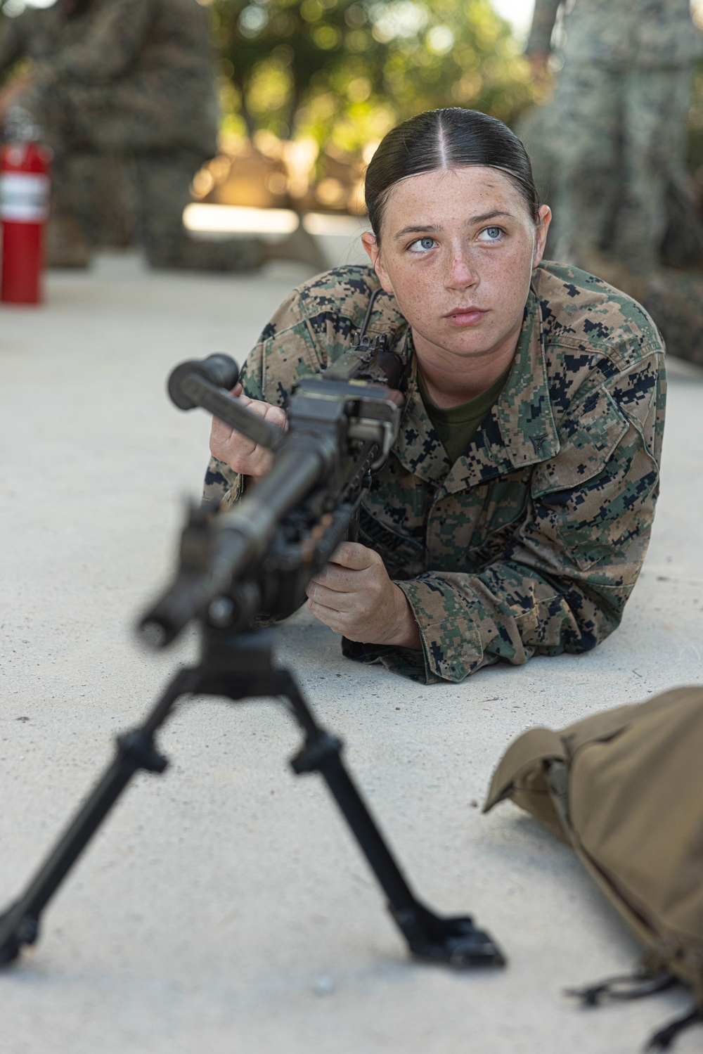 U.S. Marines conduct M240B Machine Gun training during Resolute Dragon 25 