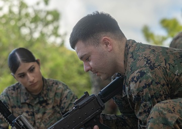 U.S. Marines conduct M240B Machine Gun training during Resolute Dragon 25 