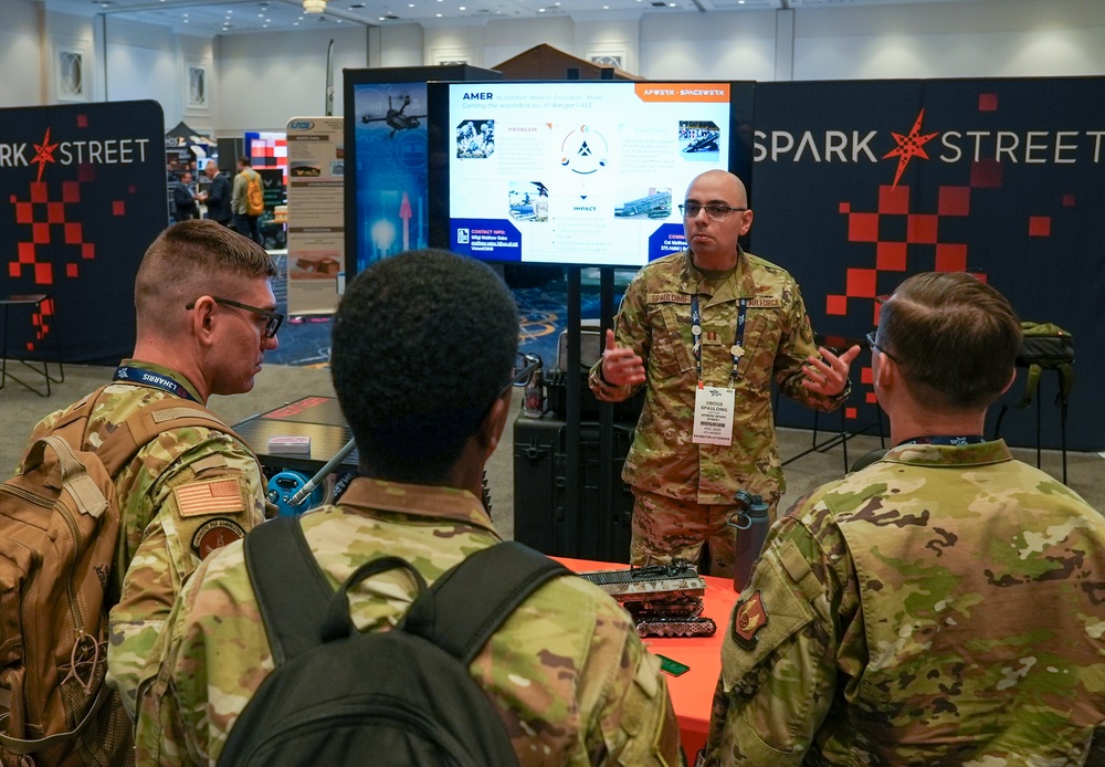 AFWERX Spark Street at the 2025 Air, Space and Cyber Conference