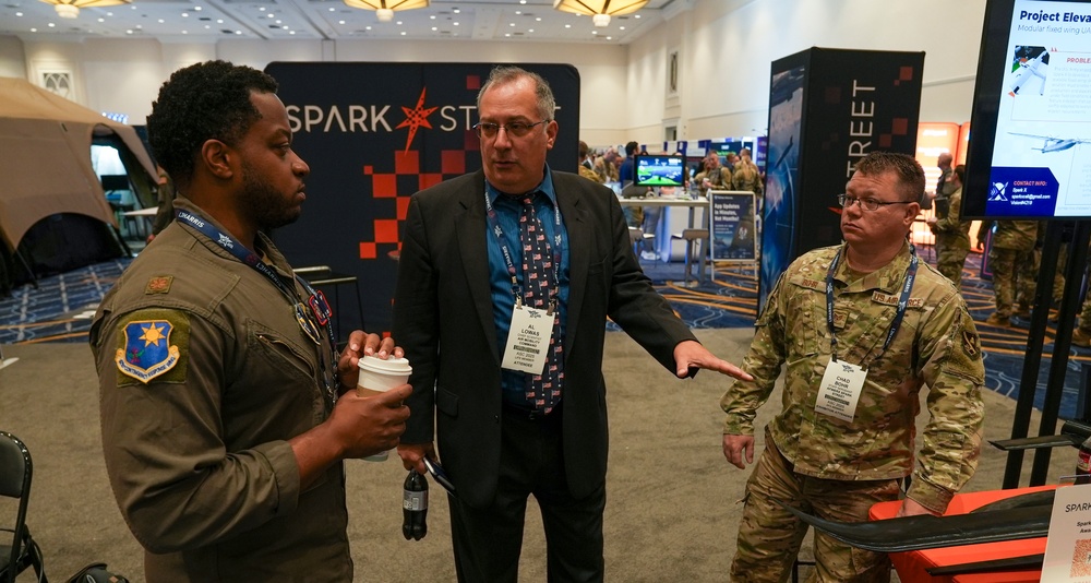 AFWERX Spark Street at the 2025 Air, Space and Cyber Conference