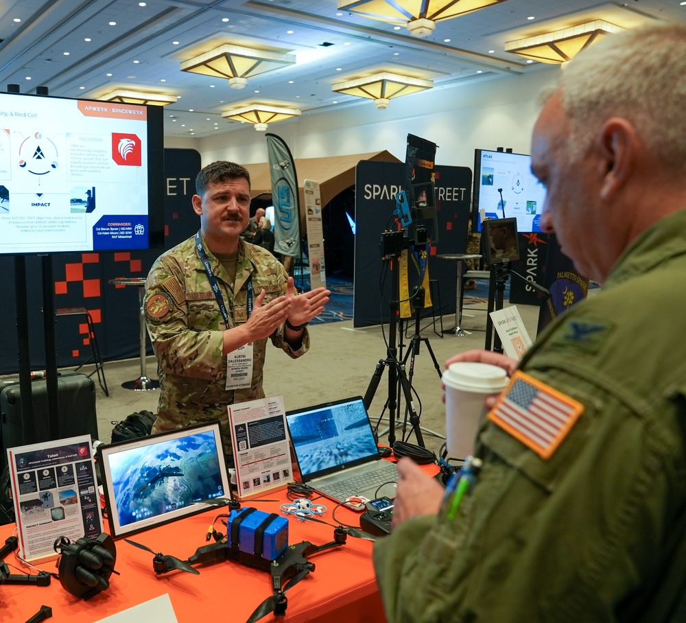 AFWERX Spark Street at the 2025 Air, Space and Cyber Conference